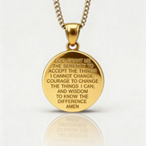 VIRGIN MARY QUARTER NECKLACE