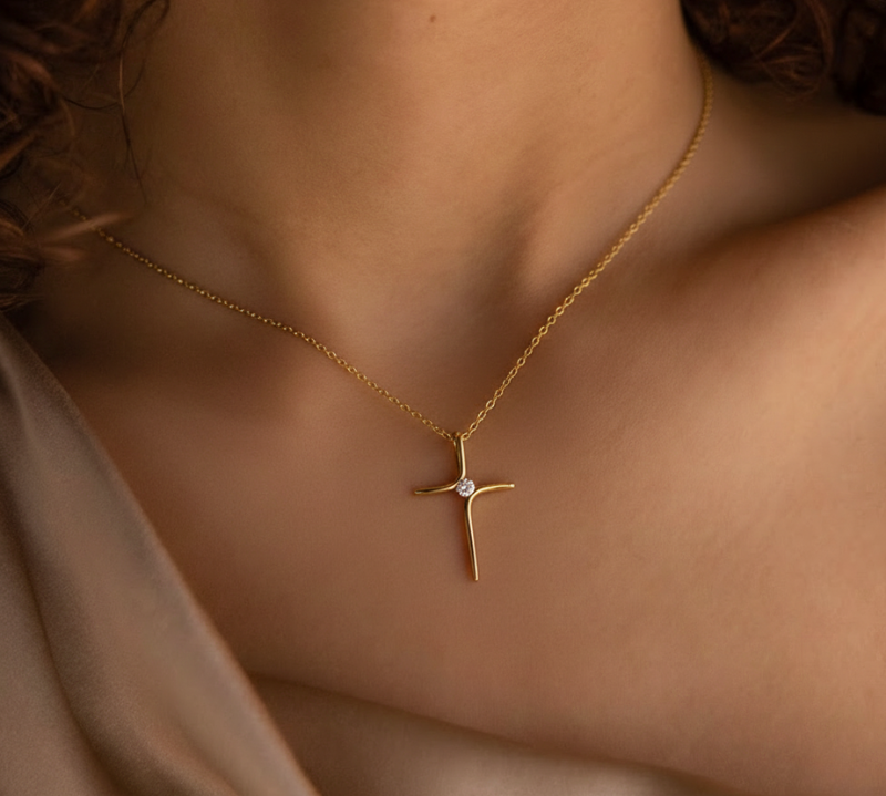 Core Cross Necklace