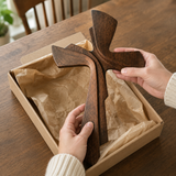 Modern Wooden Wall Cross: A Contemporary Symbol of Faith & Craftsmanship