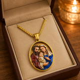 Holy Family Medallion