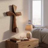 Modern Wooden Wall Cross: A Contemporary Symbol of Faith & Craftsmanship