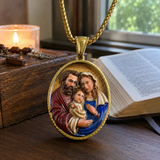 Holy Family Medallion