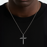 THREE NAILS CROSS NECKLACE