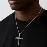 THREE NAILS CROSS NECKLACE