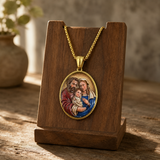 Holy Family Medallion