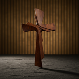 Modern Wooden Wall Cross: A Contemporary Symbol of Faith & Craftsmanship