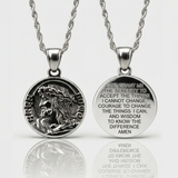 LADIES JESUS QUARTER NECKLACE