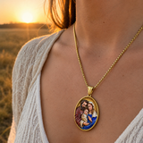 Holy Family Medallion