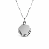 “I Love You More” Pendant