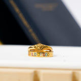 Gold Child of God Ring