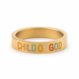 Gold Child of God Ring