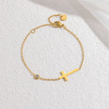 Classic Cross Charm Bracelet