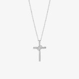 Eternity Cross Necklace