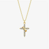 Crown Cross Necklace