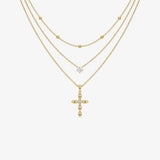 Trinity Layered Necklace