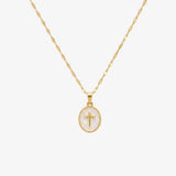 Pastel Cross Necklace