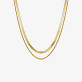 Minimal Layered Necklace