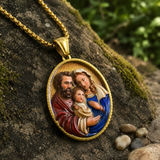 Holy Family Medallion