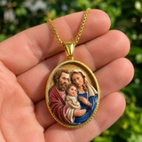 Holy Family Medallion