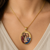 Holy Family Medallion
