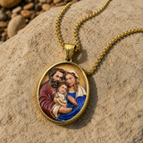 Holy Family Medallion