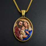 Holy Family Medallion
