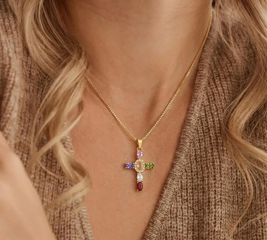 Eden Cross Necklace
