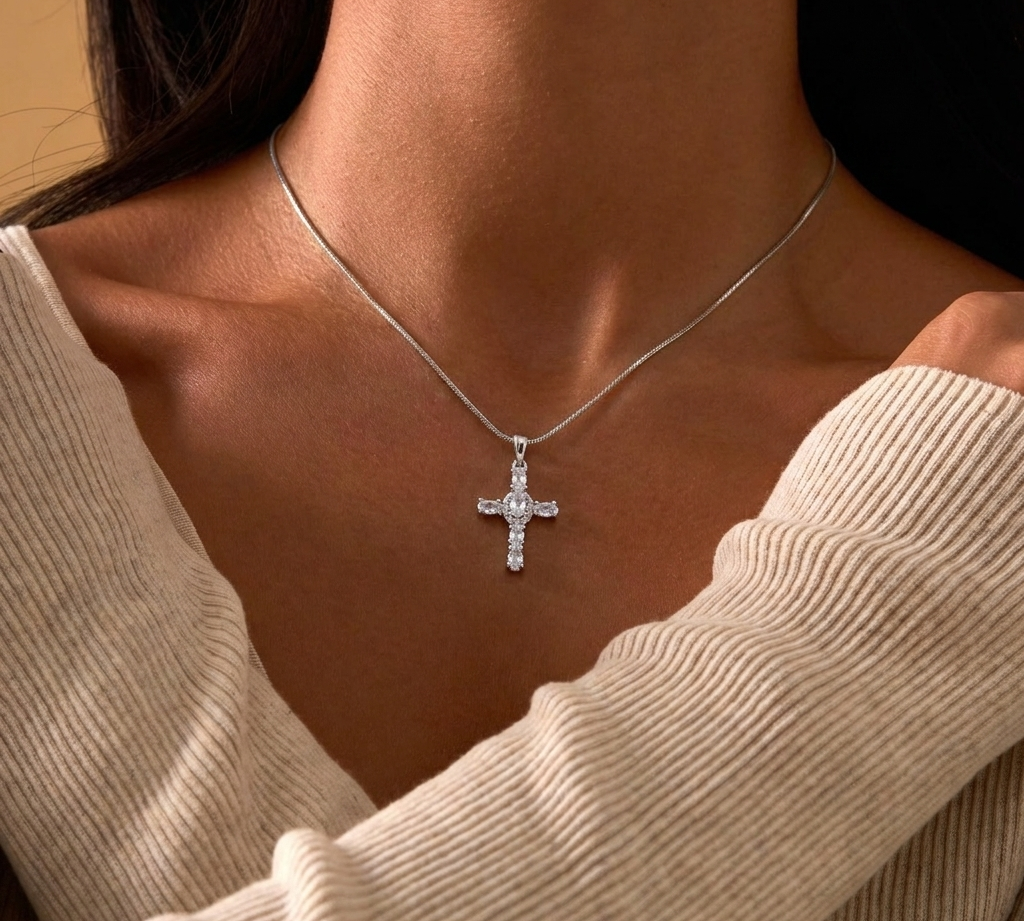 Divine Cross Necklace