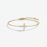 Crystal Cross Bracelet