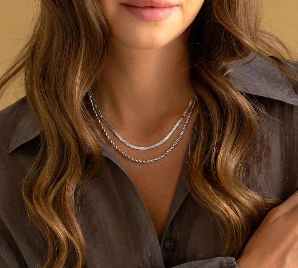 Minimal Layered Necklace