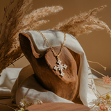 Saintly Cross Necklace